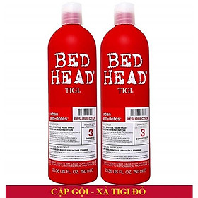 Mua Bộ Dầu Gội - Xả TiGi Bed Head Đỏ Phục Hồi Hư Tổn