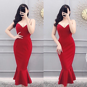 Đầm 2 dây dự tiệc cực HOT