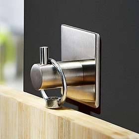Mua Combo 2 Móc treo đồ dán tường inox 304 siêu dính - tặng kèm móc treo khăn