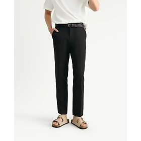 Quần vải / Quần tây nam màu đen Form slim - RT 10S25PFO005 | ROUTINE CÀ MAU