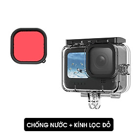 VỎ CHỐNG NƯỚC GOPRO 11 / GOPRO 10 / 9 TELESIN - HÀNG NHẬP KHẨU