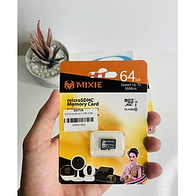 Mua Thẻ nhớ 64gb MIXIE MicroSD Class10 U3. Hàng Chính Hãng.