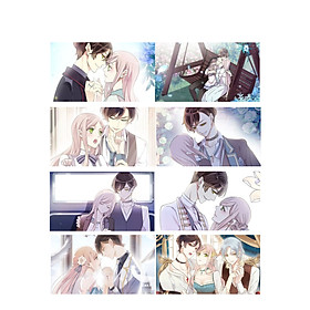 Poster 8 tấm A4 Vết Cắn Ngọt Ngào ngôn tình tranh treo album ảnh in hình đẹp (MẪU GIAO NGẪU NHIÊN)