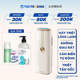 Máy Triệt Lông Lạnh Sapphire Halio InfinityGlow Advanced IPL Sapphire Cooling Hair Removal Device