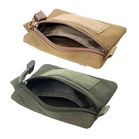 2 Pieces Wallet Key Pouch Gadget Pouch Accessories Bag