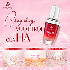 Serum Phân Tử HA Huyết Thanh MISS CANDY 30ml Giúp Cấp Ẩm Chuyên Sâu, Tăng Sinh Collagen, Tăng Cường Dưỡng Trắng, Tái Sinh Làn Da, Chống Lão Hóa Da _ PHỤNG BEAUTY
