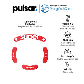 Mua Feet chuột Pulsar Superglide 2 - Dành cho Logitech G Pro Wireless - Hàng Chính Hãng