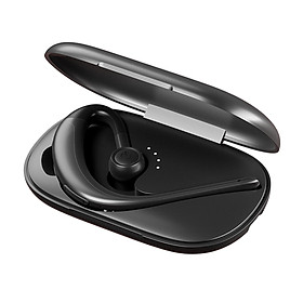 Bluetooth Headset Wireless Earpiece V5.0 Earphones Ear Hook for Driving