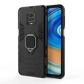 Ốp lưng cho Xiaomi Redmi Note 9S iRON - MAN IRING Nhựa PC cứng viền dẻo chống sốc