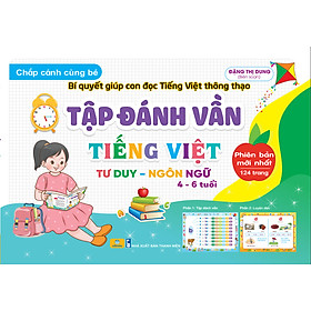 Sách - Chắp cánh cùng bé - Tập đánh vần Tiếng Việt - Bí quyết giúp con đọc Tiếng Việt thông thạo - ndooks
