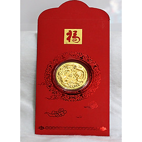 Bao Lì Xì Vàng 24k Long Phụng (BLX_LP)