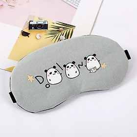 Mua Bịt mắt ngủ 3 con gấu vui nhộn có túi nước giải nhiệt tặng kèm bịt tai chống ồn