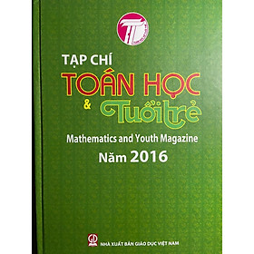 [Download Sách] Tạp chí Toán học và Tuổi trẻ năm 2016