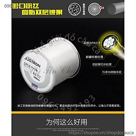 Cước câu cá Daiwa 500m màu trắng