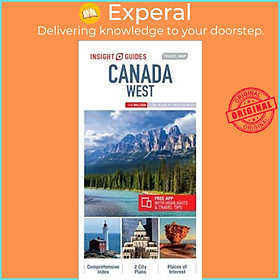 Sách - Insight Guides Travel Map Canada West by Unknown (UK edition, paperback)