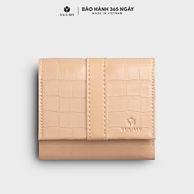 Ví Yuumy ( Thời trang nữ gấp gọn họa tiết vân đá - Ví da Seasand YV102 )