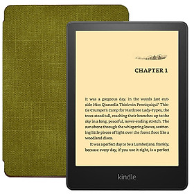 Mua Combo máy đọc sách Kindle paperwhite 5 8GB Black (11th gen) tặng kèm bao da ( Cover ) - Hàng nhập khẩu