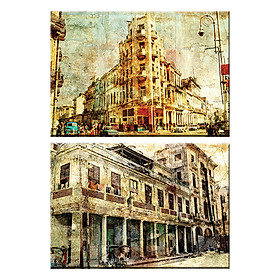 Tranh Trang Trí Tường Thế Giới Tranh Đẹp Q22 - OM 062