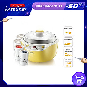 Máy Làm Sữa Chua Yogurt Tự Động Bear B10K1 - Nhập Khẩu