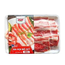 Ba rọi bò Mỹ MVP khay 280g
