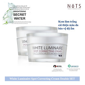 Mua 1 tặng 1 -Combo 2 Hộp Kem Dưỡng Trắng Da NoTS White Luminaire Spot Correcting Cream