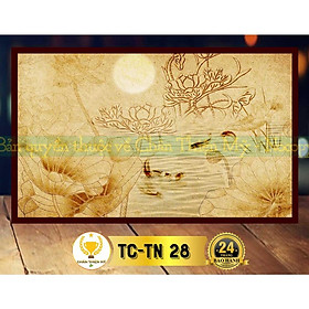 Tranh Trúc Chỉ In Ngang_M2528