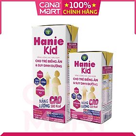 Sữa công thức pha sẵn Nutricare Hanie Kid dinh dưỡng cho trẻ biếng ăn và