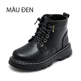 Giày cao cổ da bò cho học sinh nam nữ 2021 mẫu mới phiên bản Hàn Quốc Mã J101