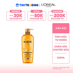 Dầu Gội L’Oréal Paris Elseve Chăm Sóc Tóc Chuyên Sâu 620ml