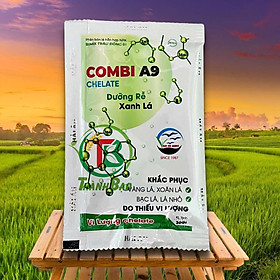 Mua Phân bón lá bổ sung vi lượng  khắc phục vàng lá Combi A9 Chelate Dưỡng cây Xanh lá (gói 30gr)