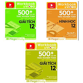 Nơi bán Combo 3 Cuốn Workbook & Video 500 + Câu HỏI Trắc Nghiệm Toán Hay Khó Tăng Dần - Giá Từ -1đ