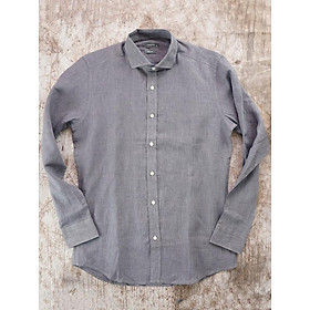 Áo Sơ Mi Nam Hazzys Linen Slim Fit Shirt - SIZE 95/100