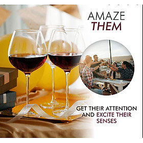 Ly thủy Tinh Pha Lê IDELITA SEINE Red wine Glasses 660ml , 630ml , 510ml , 400ml , 300ml | Tùy Chọn Dung Tích