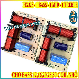 CẶP MẠCH PHÂN TẦN 3 ĐƯỜNG TIẾNG HX 328 DÙNG 1 BASS 1 MID 1 TREBLE HÀNG NHẬP KHẨU - GIÁ 2 MẠCH