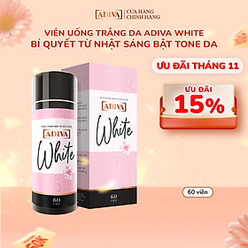 Viên Uống Trắng Da ADIVA White ( 60 Viên/ Hộp)