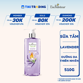 Sữa Tắm Enchanteur Dưỡng Da Thiên Nhiên Lavender 510g