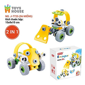 Đồ chơi giáo dục phát triển kỹ năng Stem lắp ghép Build&Play mô hình xe