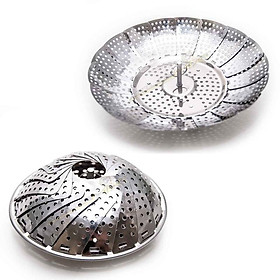 Mua Vỉ hấp  đồ xôi inox đa năng tiện lợi có tay cầm nhấc