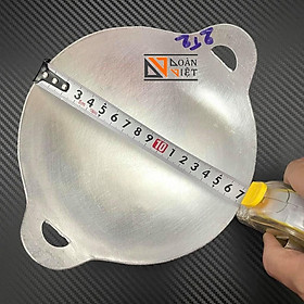 Mua Chảo MINI NHỎ - Chảo Quai Liền   Chảo Nhôm Máy Bay - Chảo Dày Cao Cấp - Size NHỎ. Dụng cụ làm Bánh Tai Yến  Cơm cháy  kho quẹt. đồ gia dụng nhà bếp pha chế làm bánh nguyên liệu