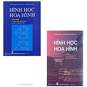 Combo Hình Học Họa Hình Tập 1 + Tập 2