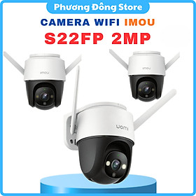 CAMERA WIFI NGOÀI TRỜI IMOU S42FP 4MP I S22FP 2MP - Quay 360 Độ, Màu Ban Đêm, Đàm Thoại 2 chiều, Phát hiện chuyển động - S22FP 2MP - Chỉ Có Camera