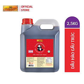 Dầu hào Lee Kum Kee Panda Brand Oyster Sauce hiệu Gấu trúc với chiết xuất hào chọn lọc 11%