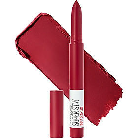 Son bút chì mịn lì 8h lâu trôi Maybelline New York Super Stay Ink Crayon Lipstick 1.2g