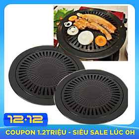 Bộ 2 Vĩ Nướng Tráng Men Chống Dính Sử Dụng Được Nhiều Loại Bếp