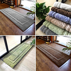 Mua Thảm chùi chân 1 màu hàng Cao Cấp thấm hút cực tốt - kt/ 40 x120