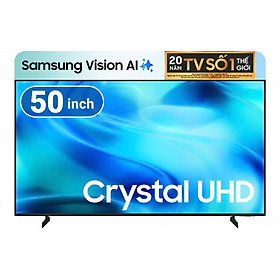 Smart Tivi Crystal UHD Samsung AI 4K 50 inch UA50U8500H - Hàng chính hãng