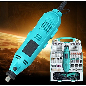 Bộ dụng cụ sửa chữa mini khoan, mài, cắt đa năng 226 PCS- Nắp chống vỡ ( Tặng kèm Móc khóa tô vít vặn kính)