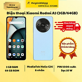 Mua Điện thoại Xiaomi Redmi A3 (3GB/64GB) - Hàng Chính Hãng