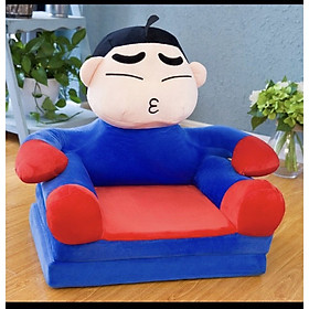 Mua SOFA GIƯỜNG - GHẾ LƯỜI BÔNG HÌNH THÚ CHO BÉ (3 TẦNG) MẪU SIÊU NHÂN