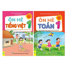 Sách - Combo 2 cuốn Ôn Hè Toán + Tiếng Việt - Biên soạn theo chương trình GDPT mới Kết Nối
